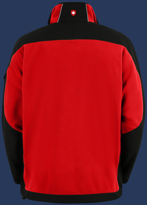 Herren Jacken Jet-Jacke, MicroFleece, Rot/Schwarz Winter JJ-10-RSW-GRÖßE Herren Jacken Jet-Jacke, MicroFleece, Rot/Schwarz Winter JJ-10-RSW-GRÖßE