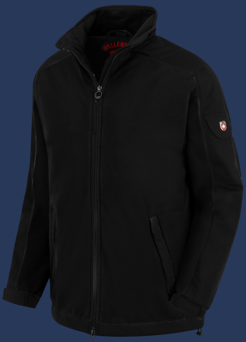 Herren Jacken Jet-Jacke, MicroFleece, Schwarz Winter JJ-10-SW-GRÖßE Herren Jacken Jet-Jacke, MicroFleece, Schwarz Winter JJ-10-SW-GRÖßE