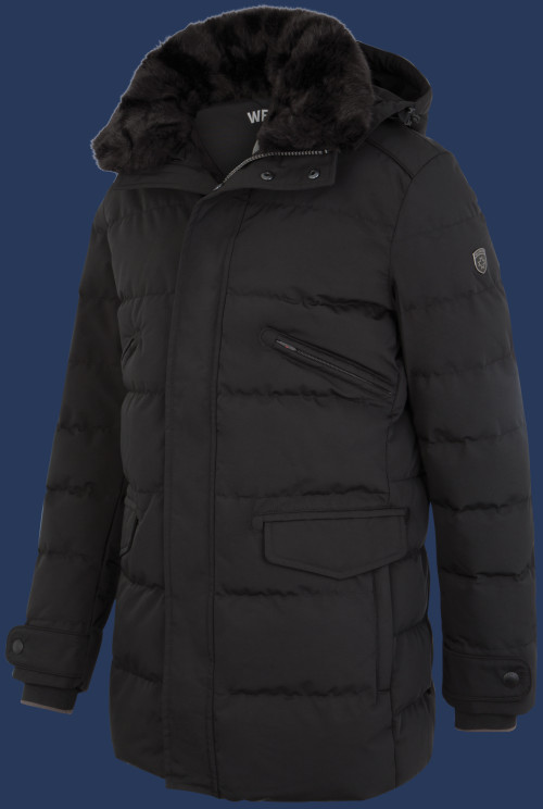 Herren Jacken Vallee Men, StroBoAirTec, Schwarz Winter VALE-870-SW-GRÖßE Herren Jacken Vallee Men, StroBoAirTec, Schwarz Winter VALE-870-SW-GRÖßE