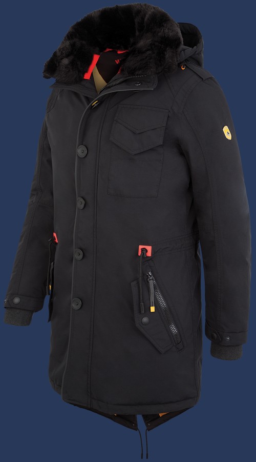 Herren Mäntel Arcadia Men, StroBoAirTec, Midnightblack Winter ARCM-870-MDBL-GRÖßE Herren Mäntel Arcadia Men, StroBoAirTec, Midnightblack Winter ARCM-870-MDBL-GRÖßE