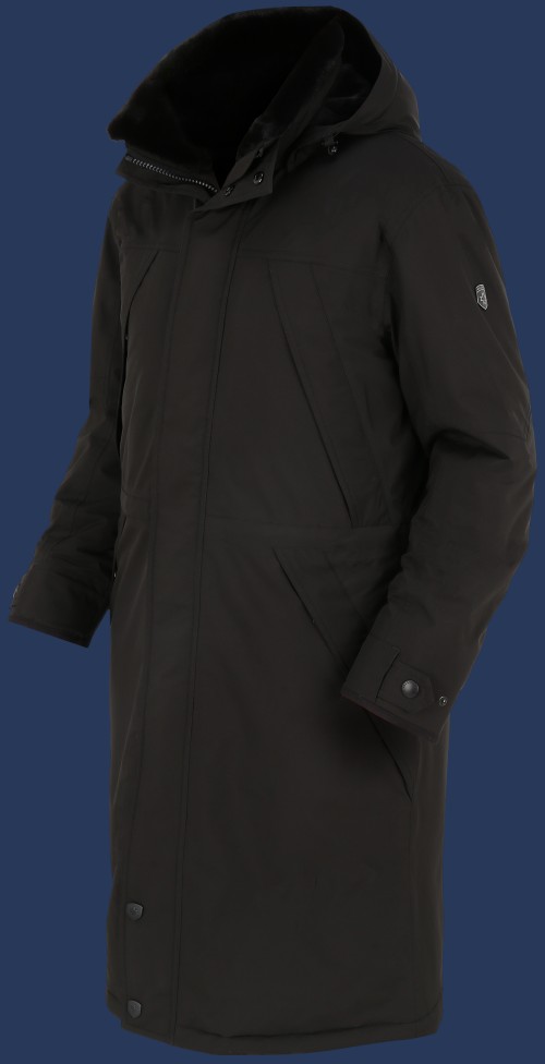 Herren Mäntel Eismantel, FourStreAirTec, Schwarz Winter EM-565-SW-GRÖßE Herren Mäntel Eismantel, FourStreAirTec, Schwarz Winter EM-565-SW-GRÖßE