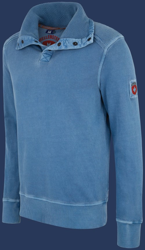 Herren Pullover Backbord, French Terry 400, Moonlightblue Winter BABO-861-MLB-GRÖßE Herren Pullover Backbord, French Terry 400, Moonlightblue Winter BABO-861-MLB-GRÖßE
