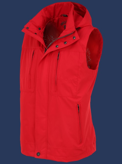 Herren Westen Golfweste, PolyAirLite, Rot Sommer GW-44-RT-GRÖßE Herren Westen Golfweste, PolyAirLite, Rot Sommer GW-44-RT-GRÖßE